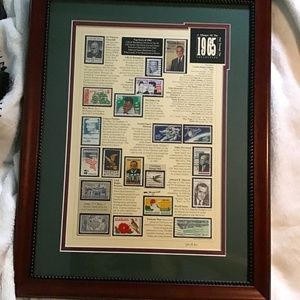 Rare Rare Antique Collectable with beautiful wood frame